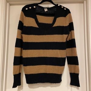 J. Crew striped sweater